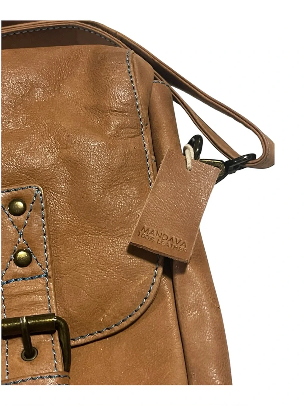 Mandava leather sling bag